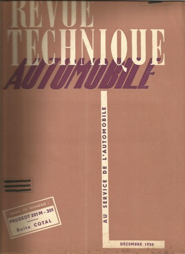 Revue technique rta peugeot - revue,