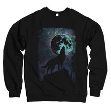 Sweat-shirt homme pull loup