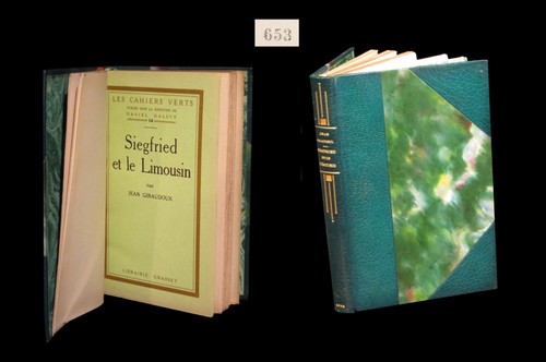 Cahiers verts reliure - [cahiers,