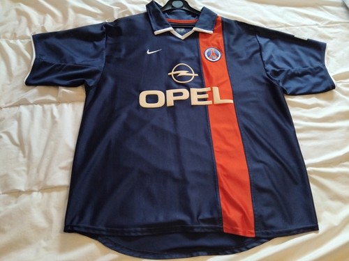 Maillot psg domicile 2001 - psg, 2001/02