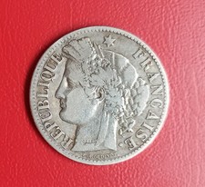 MONNAIE FRANÇAISE - 2 FRANCS 1871 A - PARIS - ARGENT 835‰ CÉRÈS 