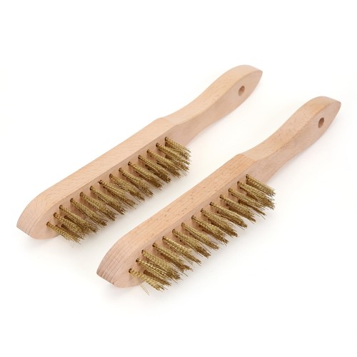 Pack maxman brass wire brush - wire,