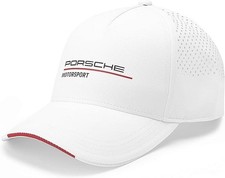 Neuf Véritable Porsche Motorsport Team Casquette Blanc Casquette de Baseball