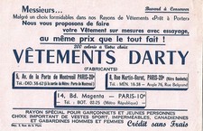 Buvard Vêtements Darty Paris