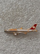 Pin's Swissair Swiss Air Suisse Avion Compagnie Aérienne Sign Prodimport
