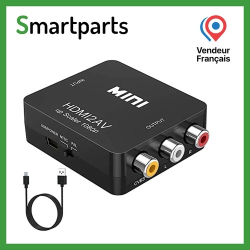 Adaptateur hdmi vers rca - adaptateur,