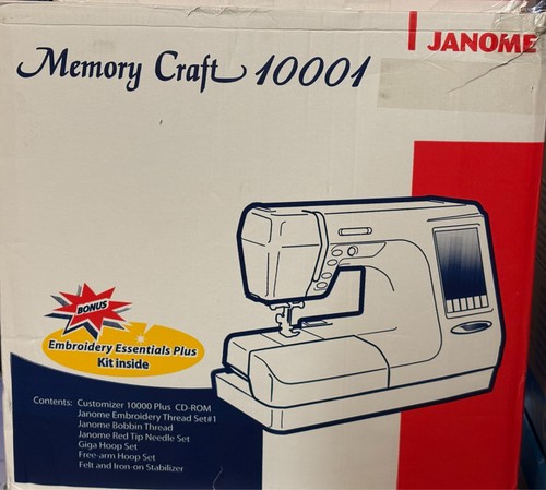 Janome memory craft 10001 - craft,