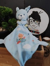 Pommette doudou lapin mouchoir