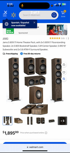 Jamo 809 home - 809, 7.1