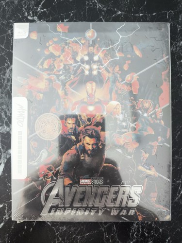 Steelbook mondo marvel studios - steelbook,
