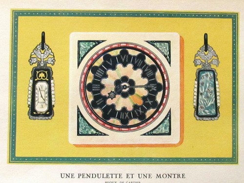 Une pendulette - une,