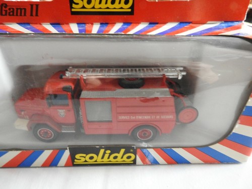 Voiture miniature pompiers - miniature,
