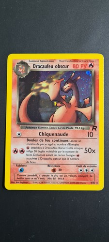 Dracaufeu obscur holo - dracaufeu, 80pv