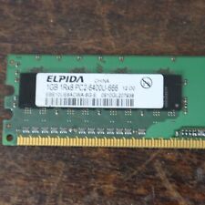 barrette ram memoire ELPIDA pc2-6400U 666 800mhz DDR2 1Go