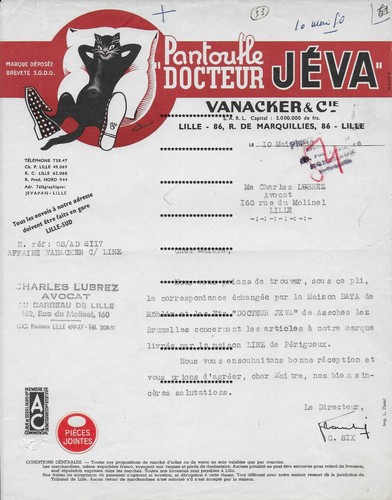 1950 lille lettre - 1950 :, –