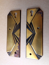 Paire d' anciennes entrées de