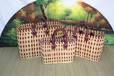 Panier à courses rotin souple
