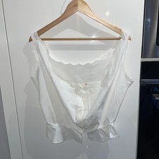 Petit haut ancien coton 1900
