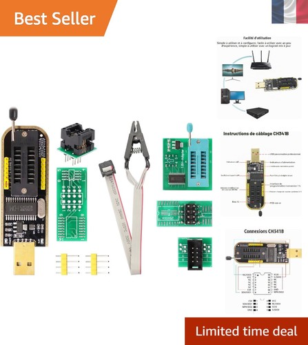 Programmateur eeprom avec clip - programmateur,