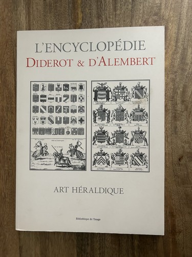 Encyclopédie diderot - l'encyclopédie, &