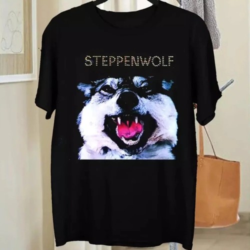 Steppenwolf black shirt - t-shirt, hot