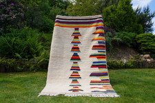 Tapis marocain noué à la