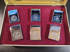 BOITE COFFRET 6 ZIPPO AVEC