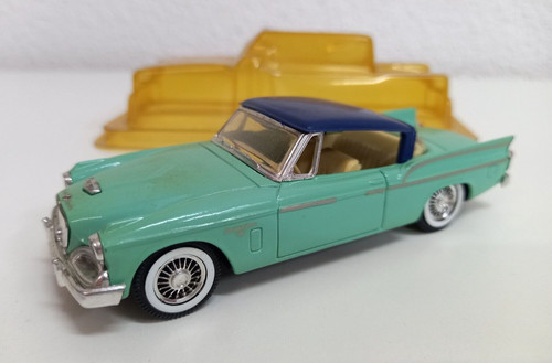 Studebaker silver hawk - silver, 1/43