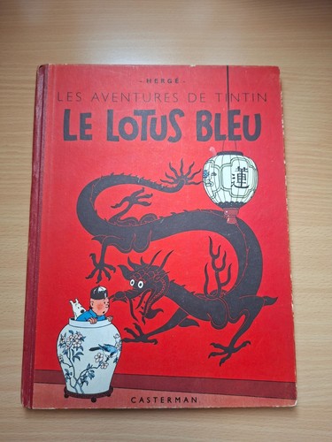 Tintin lotus bleu - tintin, b1