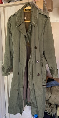 1950 overcoat with - overcoat, liner