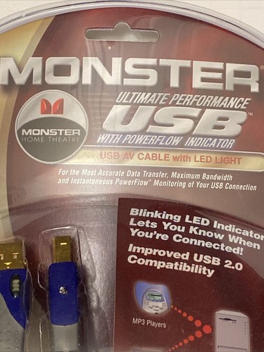 Monster usb cable - usb, led