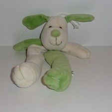 Doudou Chien Cmp - Blanc Vert