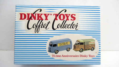 Coffret 75e anniversaire dinky - coffret,
