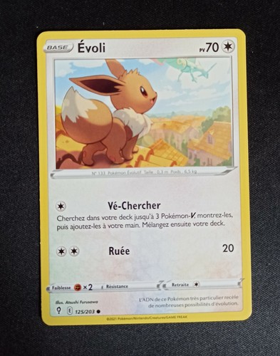 Carte pokémon evoli commune - pokémon,