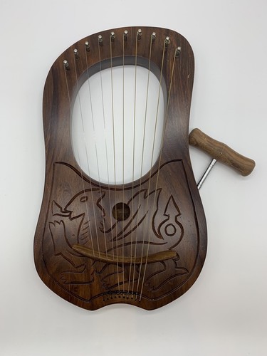 Lyre harpe métal cordes - lyre,