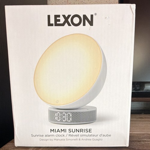 Lexon miami sunrise réveil - lexon,