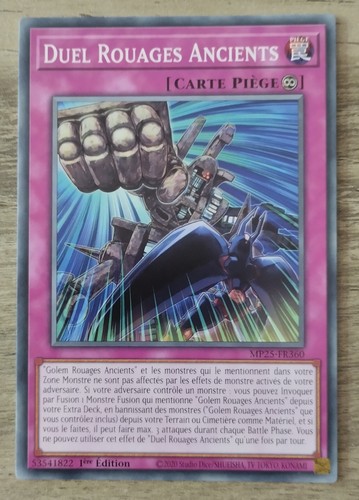 Carte duel rouages - carte,