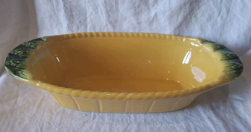 Grand plat ancien faïence - plat,