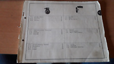 Honda Tiller F600 - F 600 - motoculteur : PARTS LIST - catalogue de pièces 1977