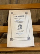 Prosper Mérimée Carmen et quelques autres nouvelles Prose et Vers 1927 Larbaud