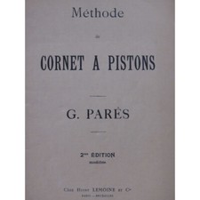 Parés méthode de cornet - parÉs, g.