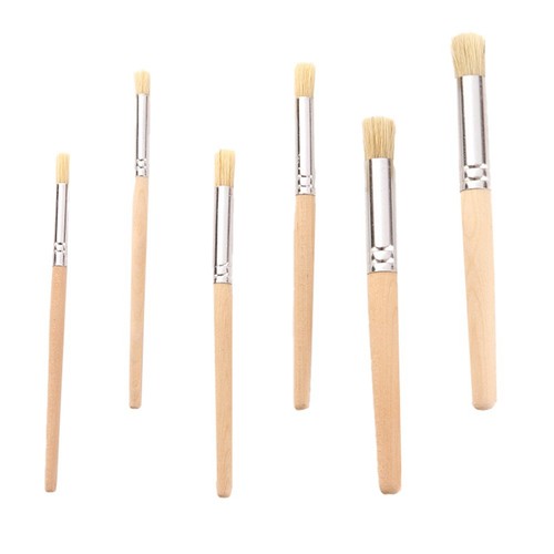 Lot pinceaux pour - 6,