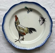 ASSIETTE EN FAIENCE POLYCHROME