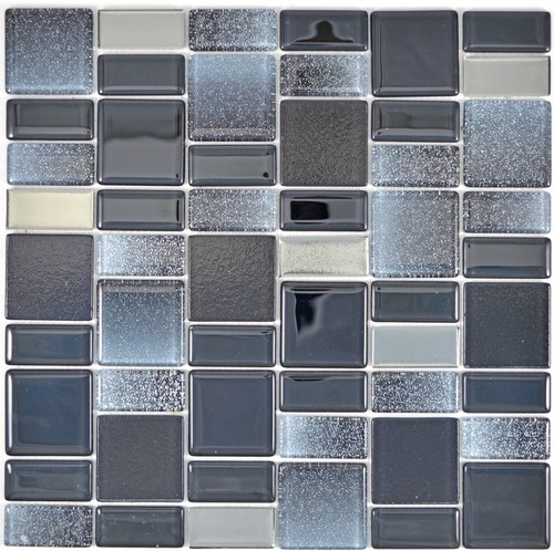 Pâte verre noir - de, miroir