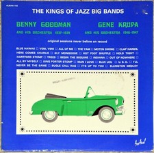 33t Benny Goodman / Gene Krupa - The Kings of Jazz Big Bands (2 LP)
