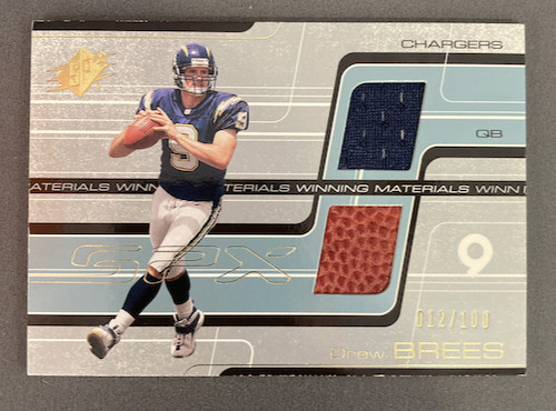 Drew brees 2001 upper deck - drew,