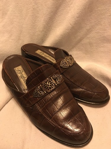 Brighton croc leather - , hearts