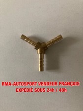 Connecteur Raccord Y En Laiton Durite 4mm