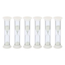 2 Minute Sable Minuteur, 6Pcs