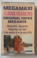 cassette " Claude François : Megamaxi original tapes megamix " neuf roda gil
